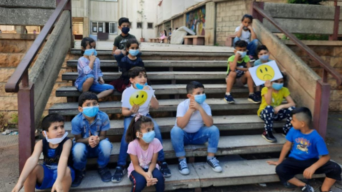 Apoyo niños y niñas en Libano