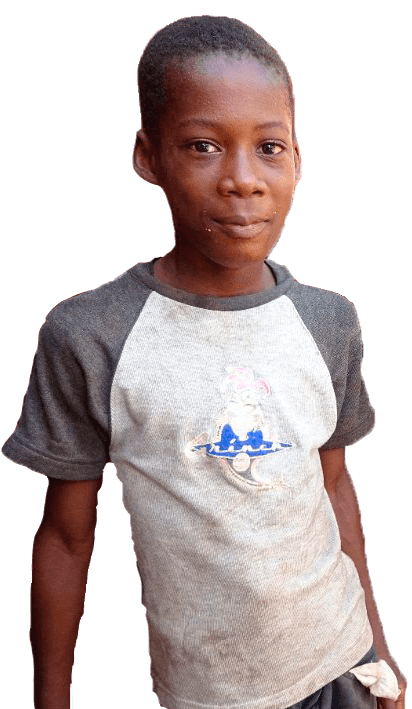 niño haiti sin fondo