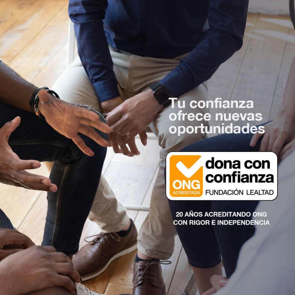 dona con confianza
