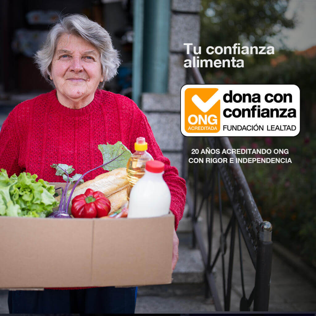 dona con confianza