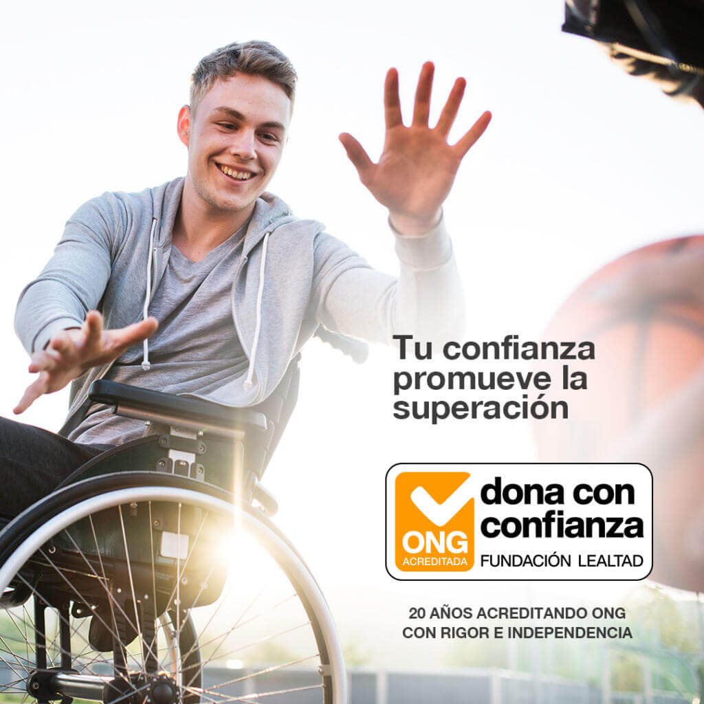 dona con confianza