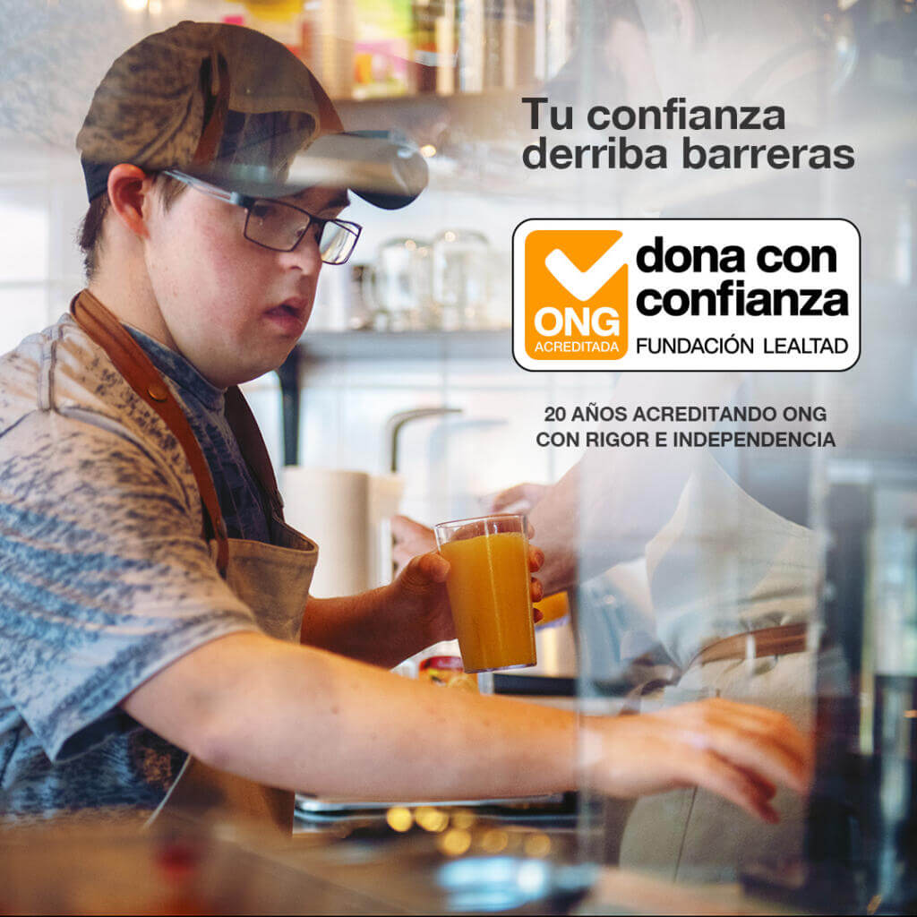 dona con confianza