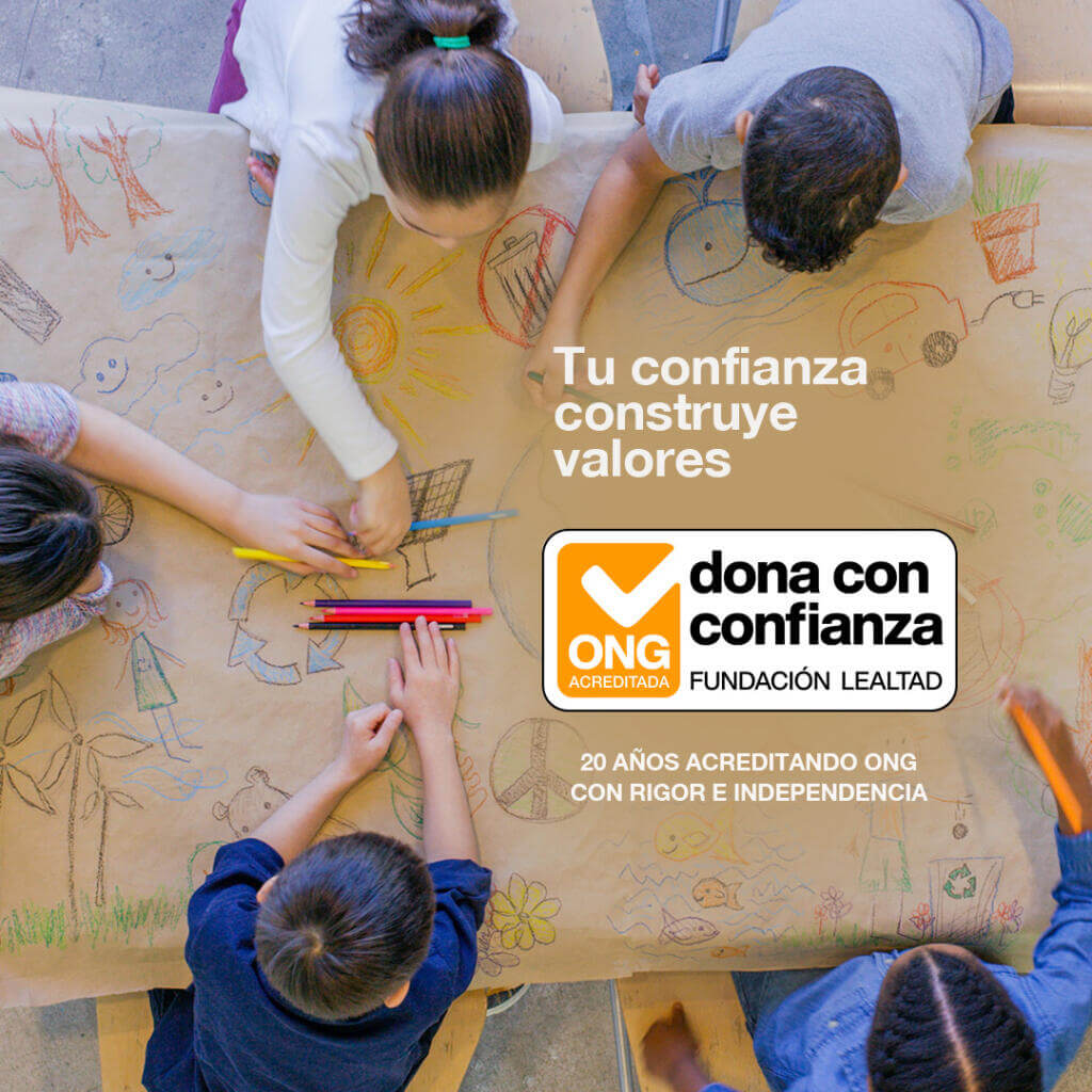 dona con confianza