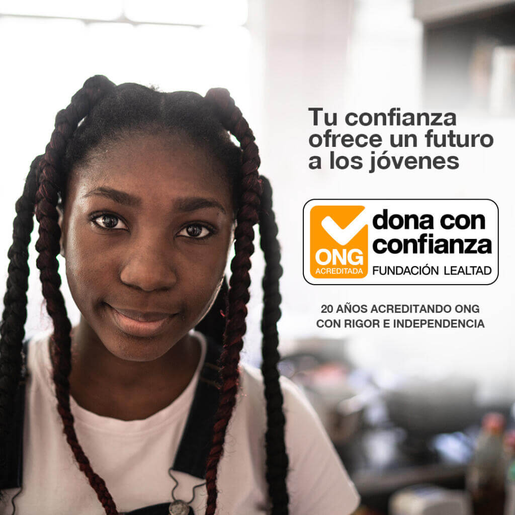 dona con confianza