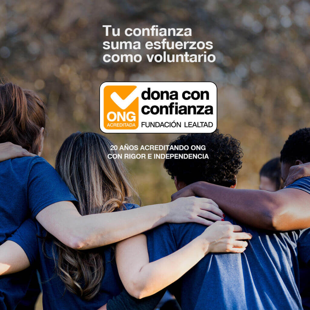 dona con confianza